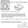 HappyFlute Cloth Diaper Suede Cloth Inner With 1pc Insert Baby Nappy Waterproof And Reusable Diaper Dual Gussets Cloth Diaper