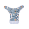 HappyFlute 3Size Cotton Fabric Hook&Loop Adjustable Waterproof Washable Super Soft Breathable Baby Cloth Nappy