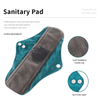 Happyflute 10Pcs Bamboo Charcoal Pads Reusable Pads Sanitary Pads Washable Panty Liner Mama maternity Menstrual Pads
