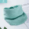 HappyFlute INS Multi-Functional Bamboo Cotton Muslin Blanket Baby Burp Cloth Bibs