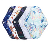 Happyflute S Size Random Reusable Menstrual Pads Sanitary Napkin Absorbent Menstrual Ecological Cloth Pads With Fashion Prints