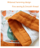 Happyflute Bamboo Cotton Soft Baby Blankets Newborn 6Layers Muslin Swaddle Blanket for Newborn Baby Bath Towel