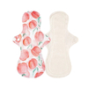 Happy Flute Color Series New Regular Bamboo Fiber Mother Breathable Cloth Sanitary Napkin Cycle Pad 1Piece