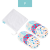 HappyFlute Bamboo Breast Pad Nursing Pads For Mum Waterproof Washable Feeding Pad Bamboo Reusable Breast Pads with Laundry Bag