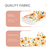 Happyflute 5pieces/set Organic Bamboo Terry Menstrual Cloth Pads Heavy Flow Sanitary Pads Washable Mama Sanitary Towel Pad