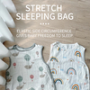 Happyflute Unisex 4 Layer Bamboo Cotton Gauze Super Soft Baby Sleeping Bag Children's Kick Proof Quilt Vest Sleeping Bag