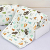 Happy Flute 1Pcs 6 layers Baby Swaddles Soft Newborn Blankets Gauze infant wrap sleepsa