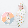 Happyflute 100% cotton infant newborn Baby wrap for 0-6 months baby blanket soft sleeping bag